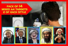 Splatter Targets A4 Shoot