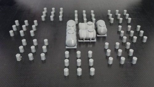 Gauge oil tanks - (1:148), 5x