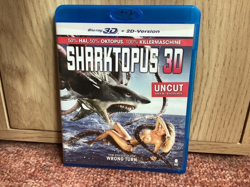 Sharktopus blu ray disc - sharktopus, 3d