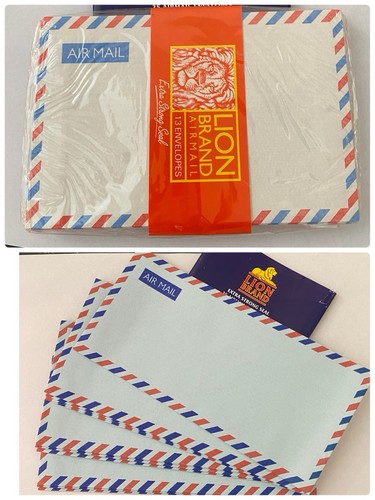 Lot vintage style air mail - style,