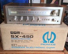 Vintage Pioneer SX-450 AM/FM