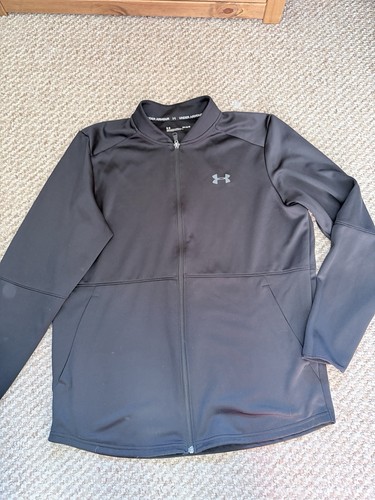 Under armour men black zip - armour, men’s