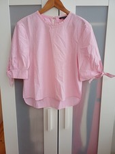 Tara Jarmon Pink Cotton Blouse Top UK Size 10