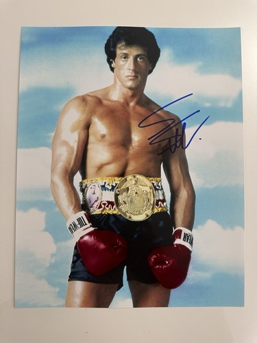 Rocky photo signed - rocky,