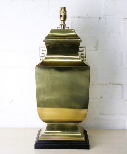 Table lamp large brass - table,