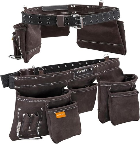 Wrightfits leather tool belt - leather,