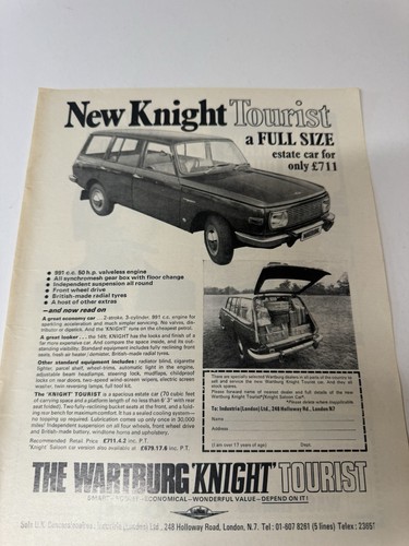 Original vintage 1969 wartburg - vintage,