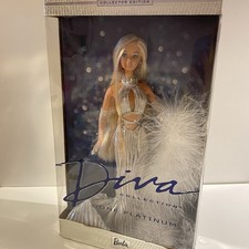 Barbie Collector Edition Barbie Diva Gone Platinum Doll 2001