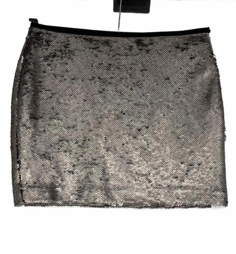 Zara basic silver sequin mini - sequin,