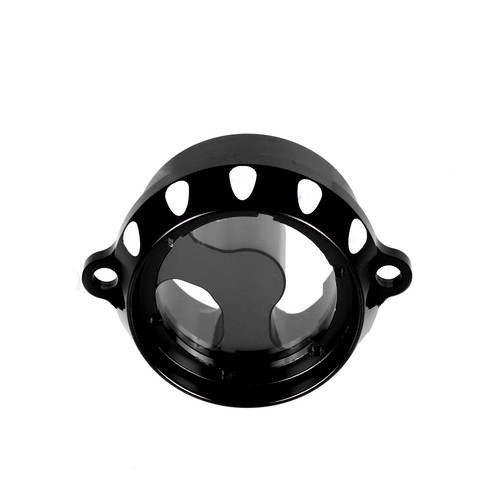 Black cnc transparent engine - transparent,