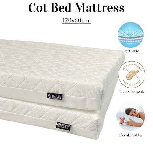 Cot bed foam mattress - cot,