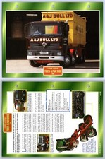 Foden Alpha 3000 - 1999 - Flatbeds & Tippers Atlas Trucks Maxi Card