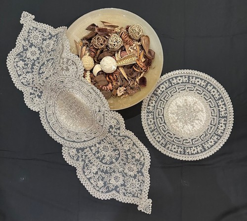 222 luxurious doilies 7pc set - luxurious,