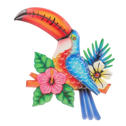 Metal toucan decor garden - metal,