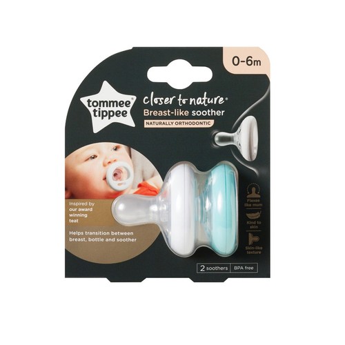 Tommee tippee silicone soother - tommee,