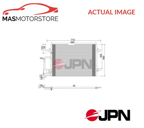 Air con condenser jpn - air,