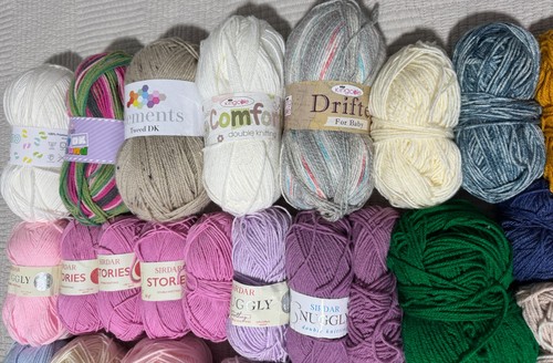 Wool yarn bundle great - , for