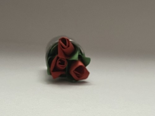 Handmade paper red roses - , in