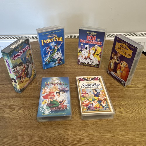 Walt disney classics vhs - 6x,