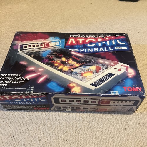 Tomy atomic pin ball machine - ball,
