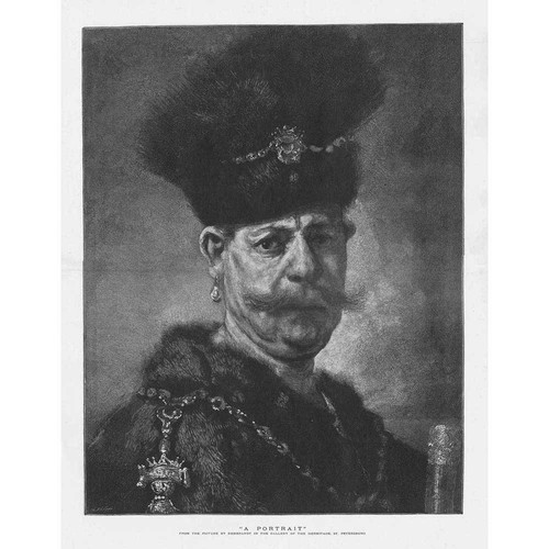 Rembrandt portrait antique - portrait,