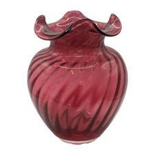 Vintage Dartington cranberry