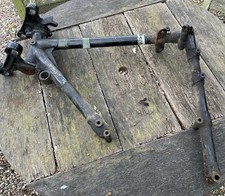1961 bsa m20 front - front, frame