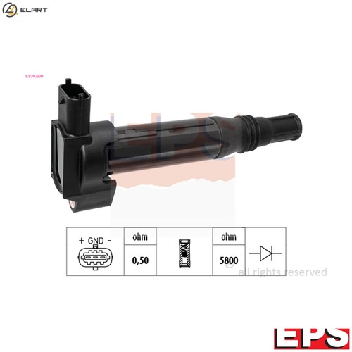 Ignition coil 970 - coil, 1.970.609