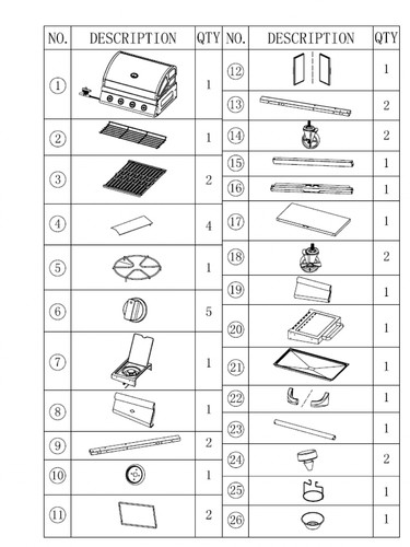 Cosmogrill replacement parts - replacement,