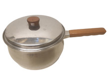 Lovely Vintage PRESTIGE Stainless Steel Copper Bottom 20cm Saucepan!