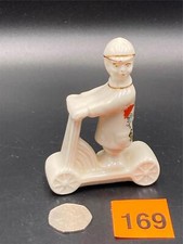 Victoria Crested China, J R & Co - Boy on a Scooter - 106mm - Mallock Bath Arms