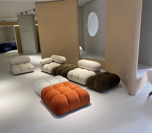 Modular sofa ottoman 3 - sofa,