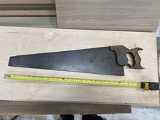 Vintage 14” 6 Ppi Hand Saw Carpentry Woodworking Tool