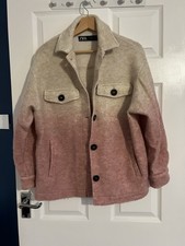 Zara oversized ombré shacket , size S
