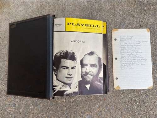 Vintage broadway playbill - broadway,