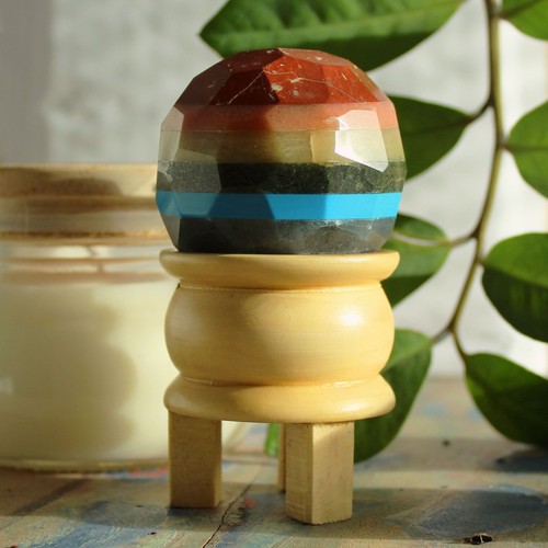 Gemstone faceted healing - healing, ball