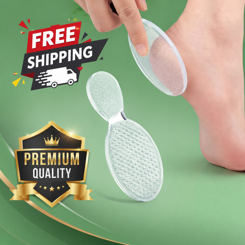 Nano glass foot file - file, callus