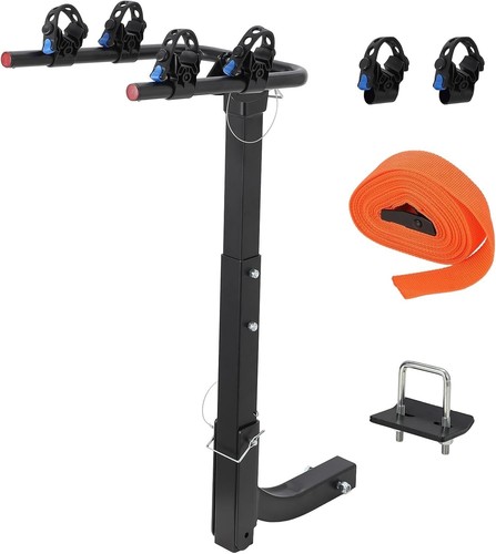 Hitch mounted bike - hitch, rack