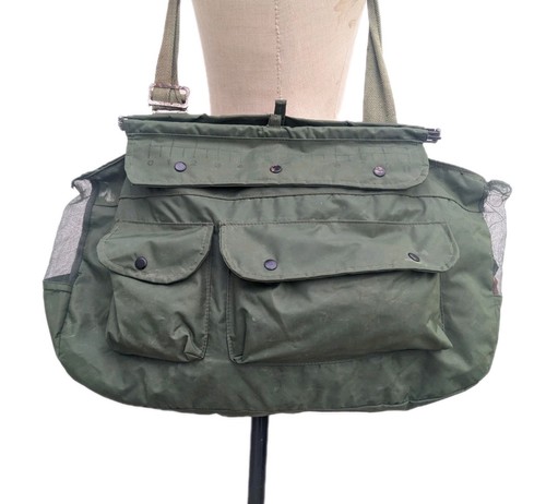 Vintage creel fishing bag - vintage,