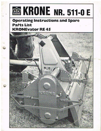 Krone kronevator re45 - krone,