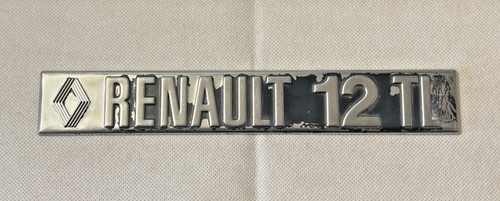 Renault vintage metal - renault, 12
