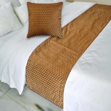 Decorative Bed Runner Gold