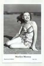 BX97) MARILYN MONROE SWIFTSURE PHOTO POSTCARD (201/742) FILMSTAR PIN UP GLAMOR