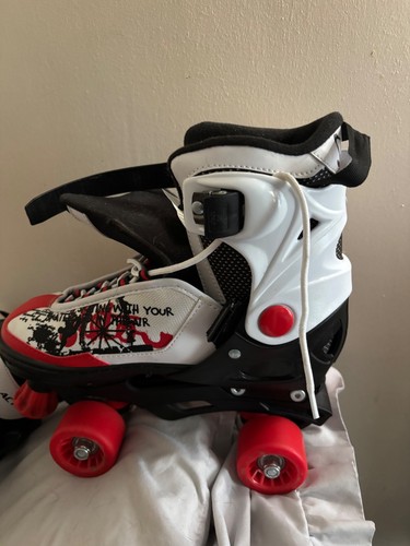 Red and white - , roller
