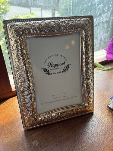 Ornate silver plated pewter - ornate,
