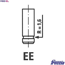 4x EXHAUST VALVE R3563/RCR FOR
