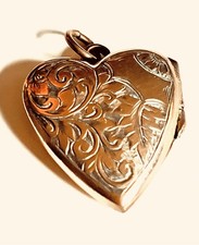 Victorian Rolled Gold Heart