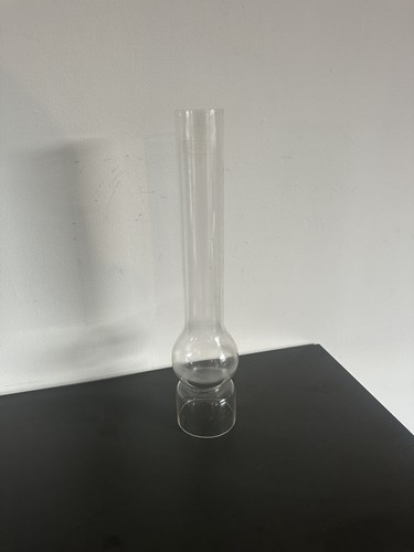 Vintage oil lamp glass - vintage oil,
