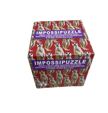Impossipuzzle Jigsaw Puzzle Meerkat 100 Pieces Complete Hard Challenge Christmas
