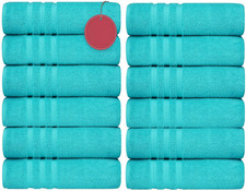 12 X Jumbo Bath Sheet Towels 100% Egyptian Cotton Soft Big Large Bath Towels Set